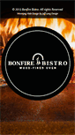 Mobile Screenshot of bonfirebistro.ca